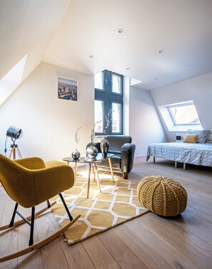 Comfort Apartment, Berbilang Katil, Penyaman udara, City View | Bahagian dalam