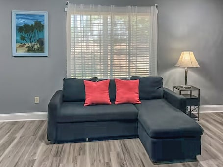 Living area. Sweet Spot - Entire Home