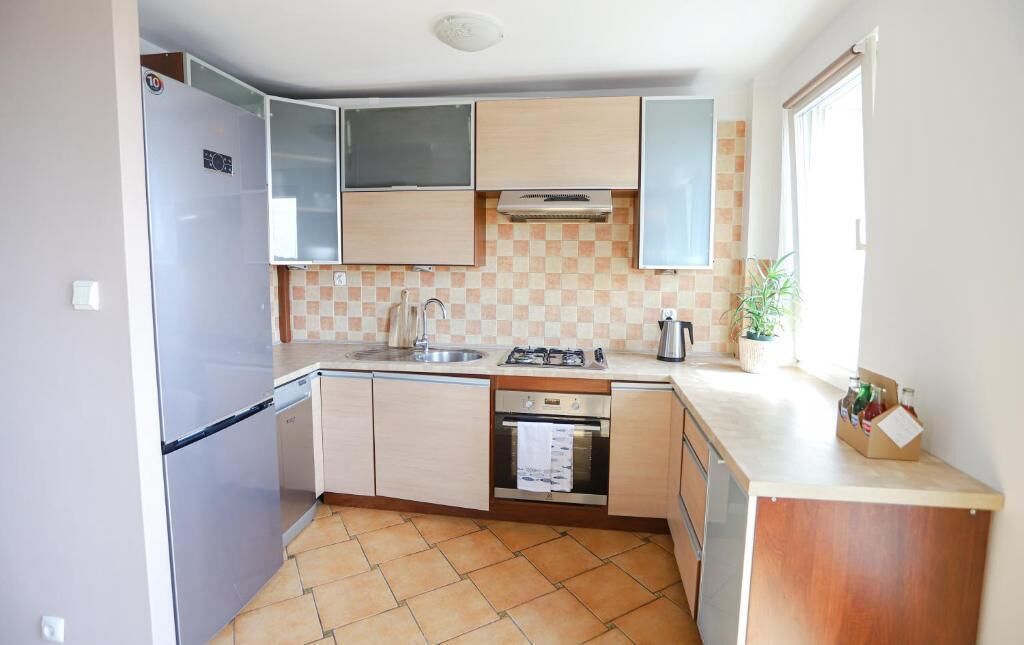 Apartment, Balcony, City View | Private kitchen