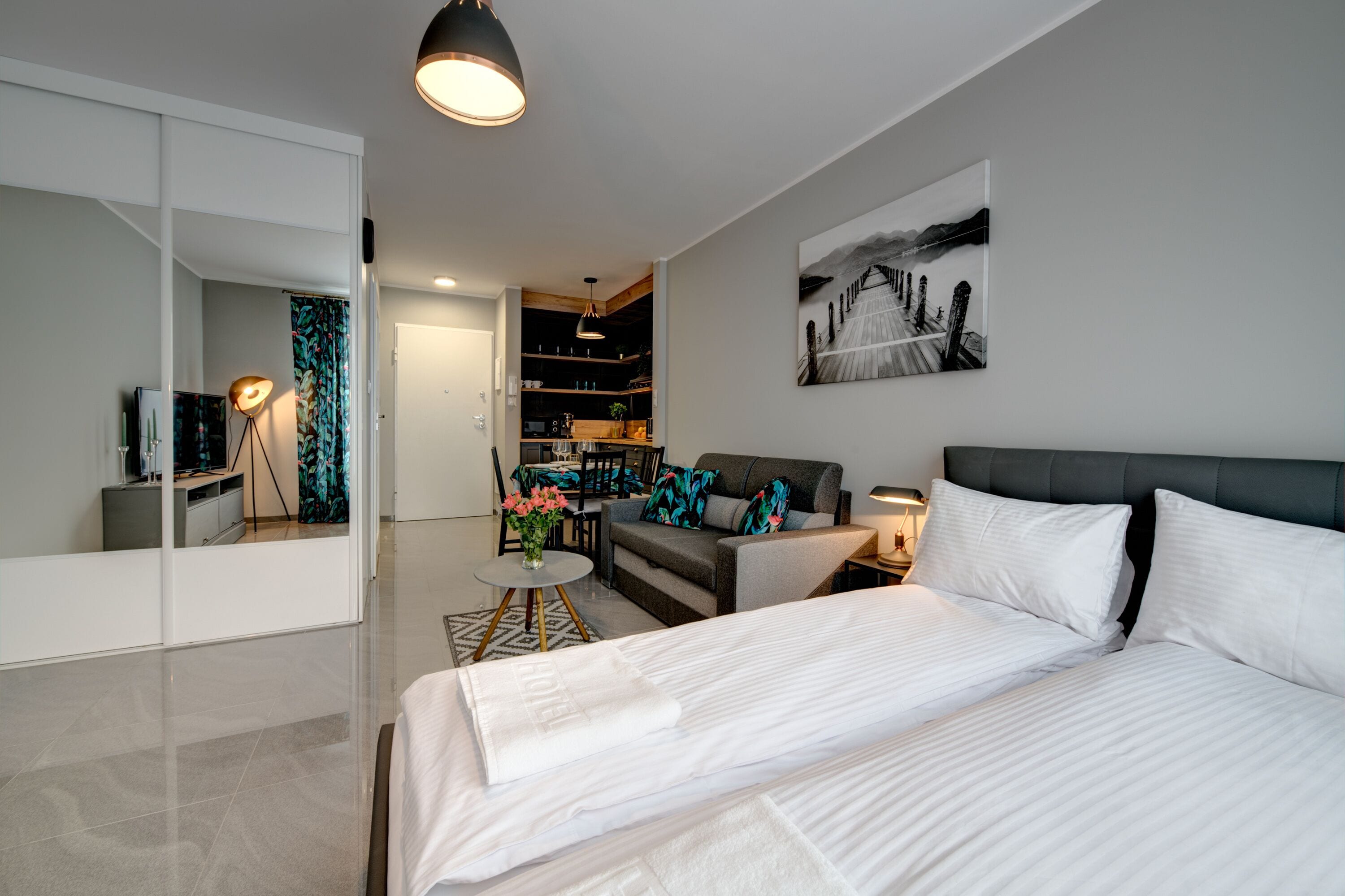 Studio, 1 Doppelbett, Nichtraucher | Allergikerbettwaren, individuell dekoriert, individuell eingerichtet