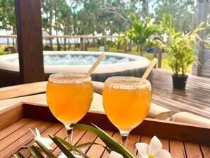 Food and drink - Romantic bungalow, AC - 3 guests (Saint-Philippe)
