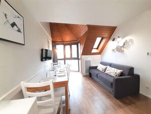 Living area - Cozy T2, parking - 4 guests, south facing (Vignec)
