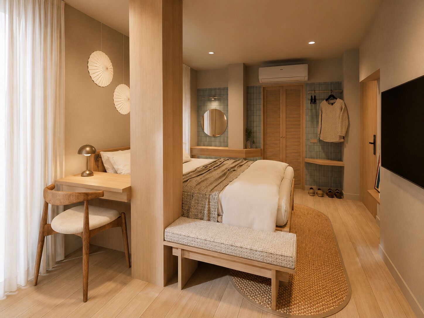 Standard Room, 2 Single Beds, Non Smoking | Premium bedding, desk, laptop workspace, free WiFi