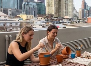 Terraza en la azotea