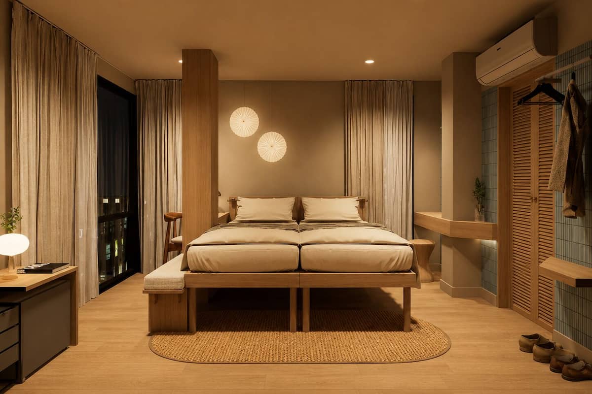 Superior Room, 2 Single Beds, Non Smoking, City View | Premium bedding, desk, laptop workspace, free WiFi