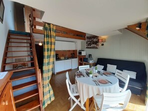 Dining - Apartment with balcony - 6 guests (Saint-Lary-Soulan)