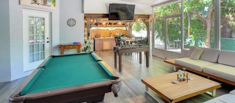 Games, Outdoor Kitchen: Port St Lucie Family Home