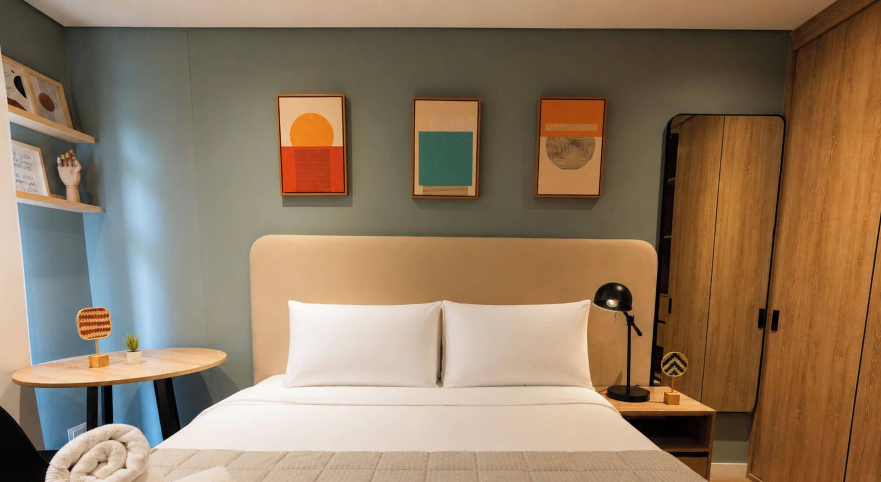 Comfort Studio | Premium bedding, in-room safe, laptop workspace, blackout curtains