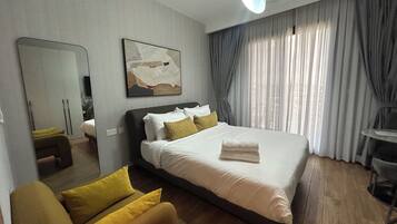Comfort-Studio, Balkon, Stadtblick
