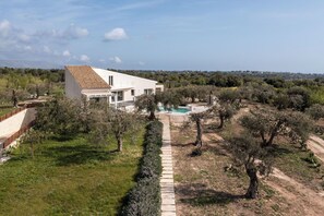 Exterior - Wonderful private villa for 8 guests with A/C, private pool, WIFI, TV, patio and panoramic view (Noto)