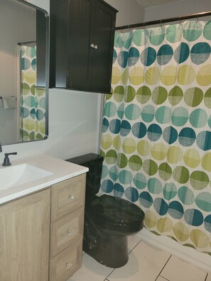 Bathroom - Wonderful 3-bedroom house with AC in charming San Antonio (San Antonio)
