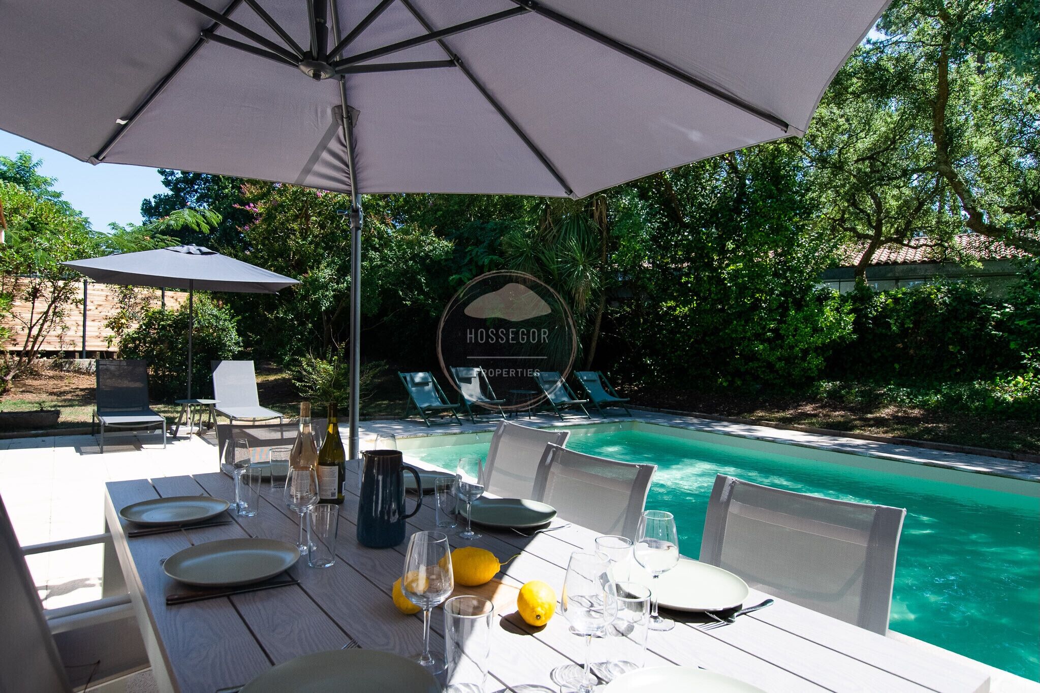 Piscine chauffée