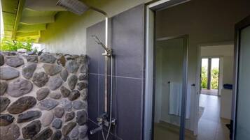 Towels, soap, toilet paper