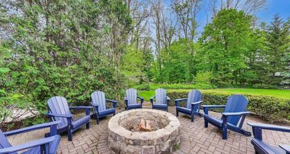 The Lake Shore Legacy |Mid-Century Retreat | Patio & Fire Pit