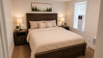 1 chambre, fer et planche à repasser, Wi-Fi, literie fournie