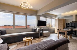 Living area - #ALS_LIMEN SEAVIEW SUITE (Thessaloniki)