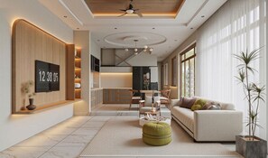 Living area - Luxury Orient Golf Villa& Suite  5BR near Golf (Đà Nẵng)