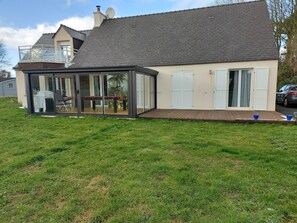 Exterior - Quiet house on a plot of 1000m close to the beach venizella 500m etGR 34 (GUIMAEC)