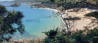 Quiet house on a plot of 1000m close to the beach venizella 500m etGR 34