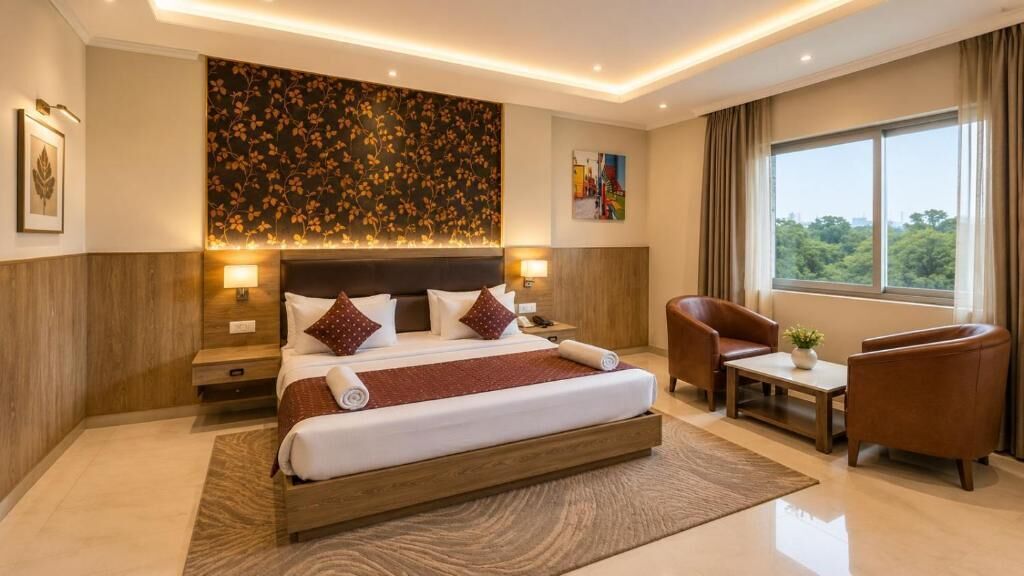 Executive Suite, City View | In-room safe, soundproofing, iron/ironing board, free WiFi