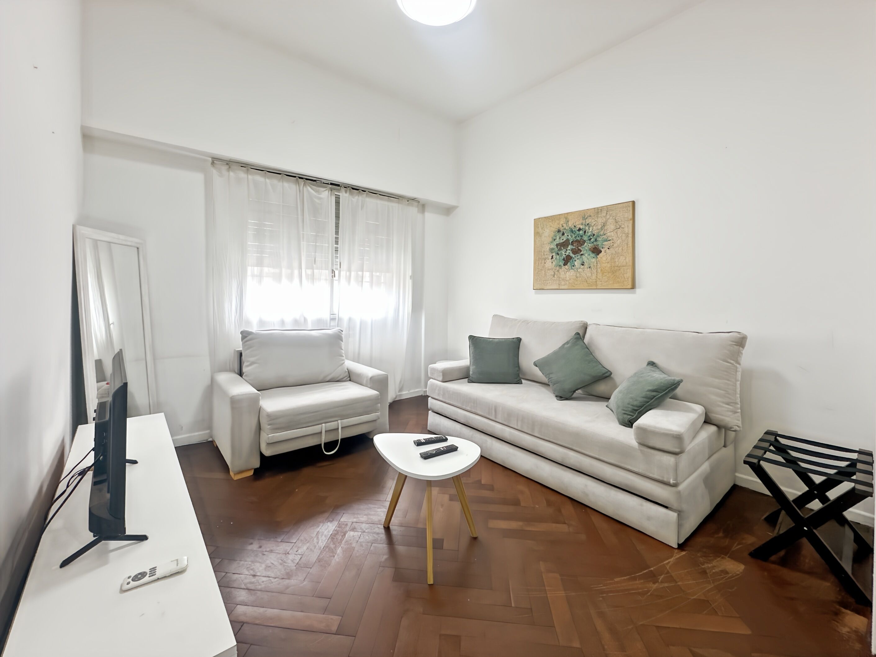 Apartamento, 1 quarto, vista para a cidade | Sala de estar