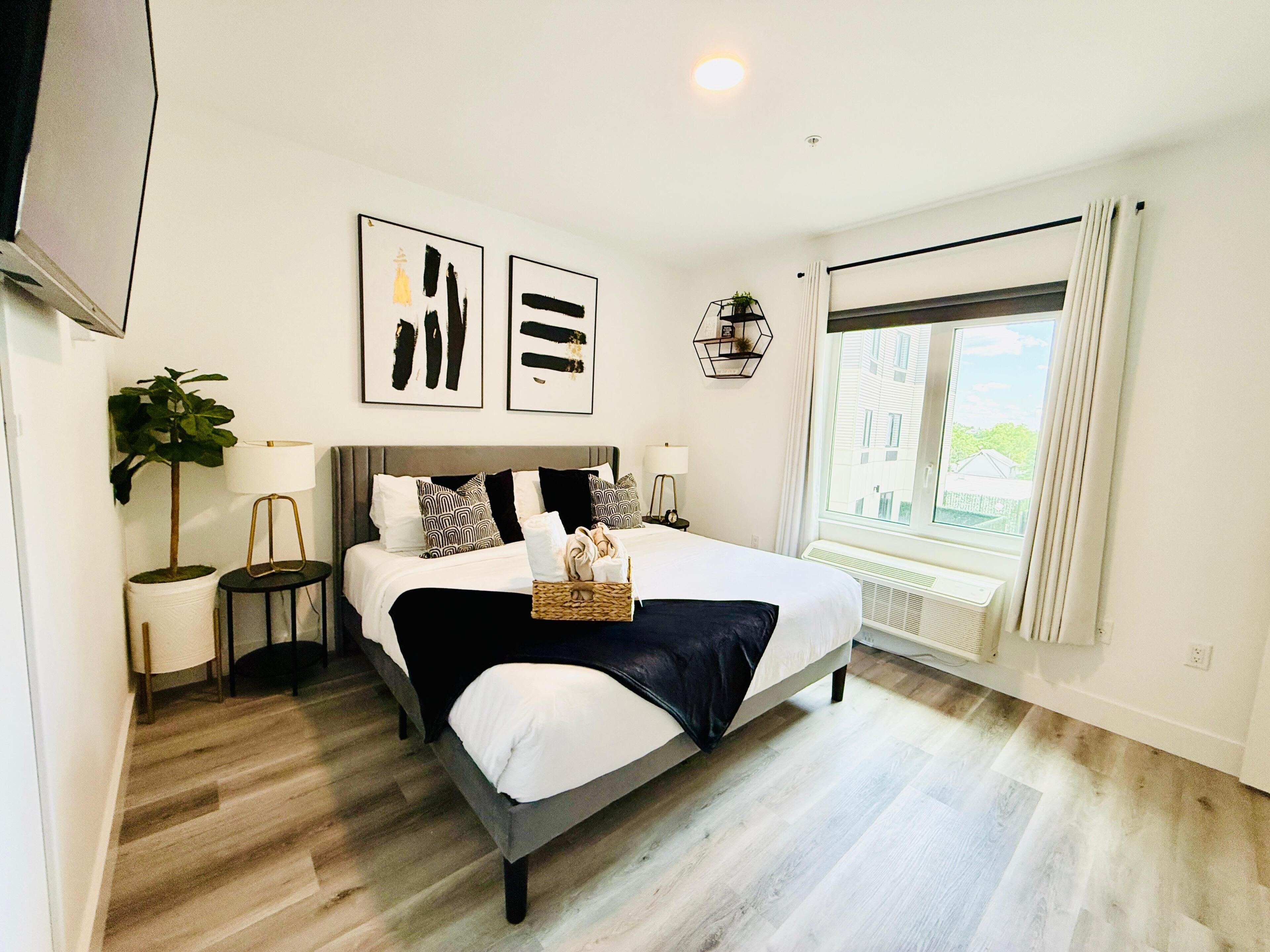 1 bedroom, iron/ironing board, bed sheets