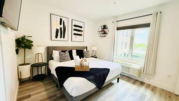 1 bedroom, iron/ironing board, bed sheets