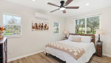 1 bedroom, iron/ironing board, bed sheets