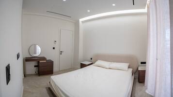 Apartamento Signature, 2 habitaciones, cocina, vistas a la montaña | Decoración individual, mobiliario individual, wifi gratis y ropa de cama