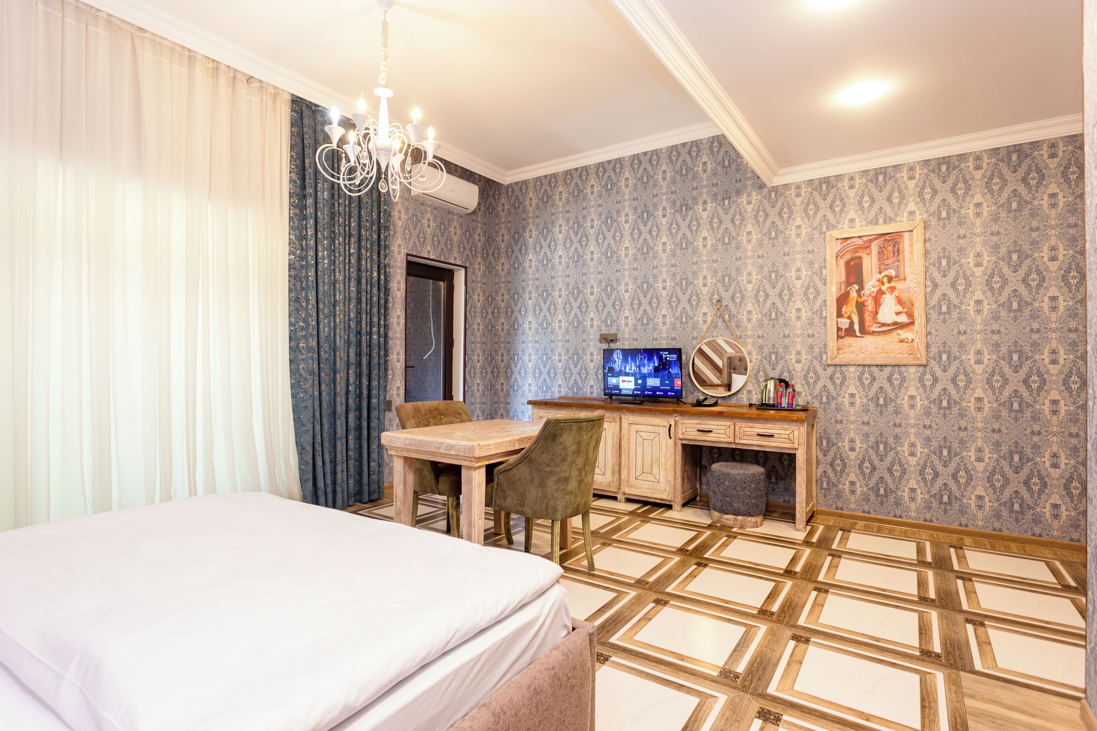 Restauration dans la chambre
