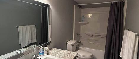 Soap, toilet paper