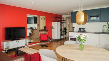 Superior-Apartment, Eckzimmer | Innenbereich