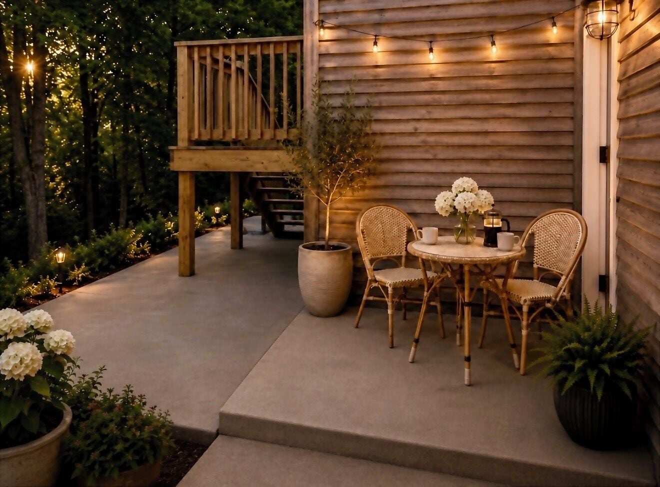 Outdoor dining