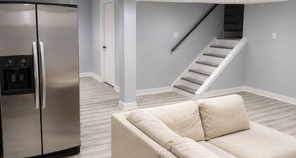 Cozy and fully furnished 2-bedroom basement apartment in Brampton