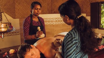 Massages des tissus profonds, soins ayurvédiques, 4 salles de soins