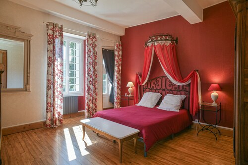 Chambre d’hôtes « Chambre du Parc » : vue montagne, terrasse partagée, Wi-Fi