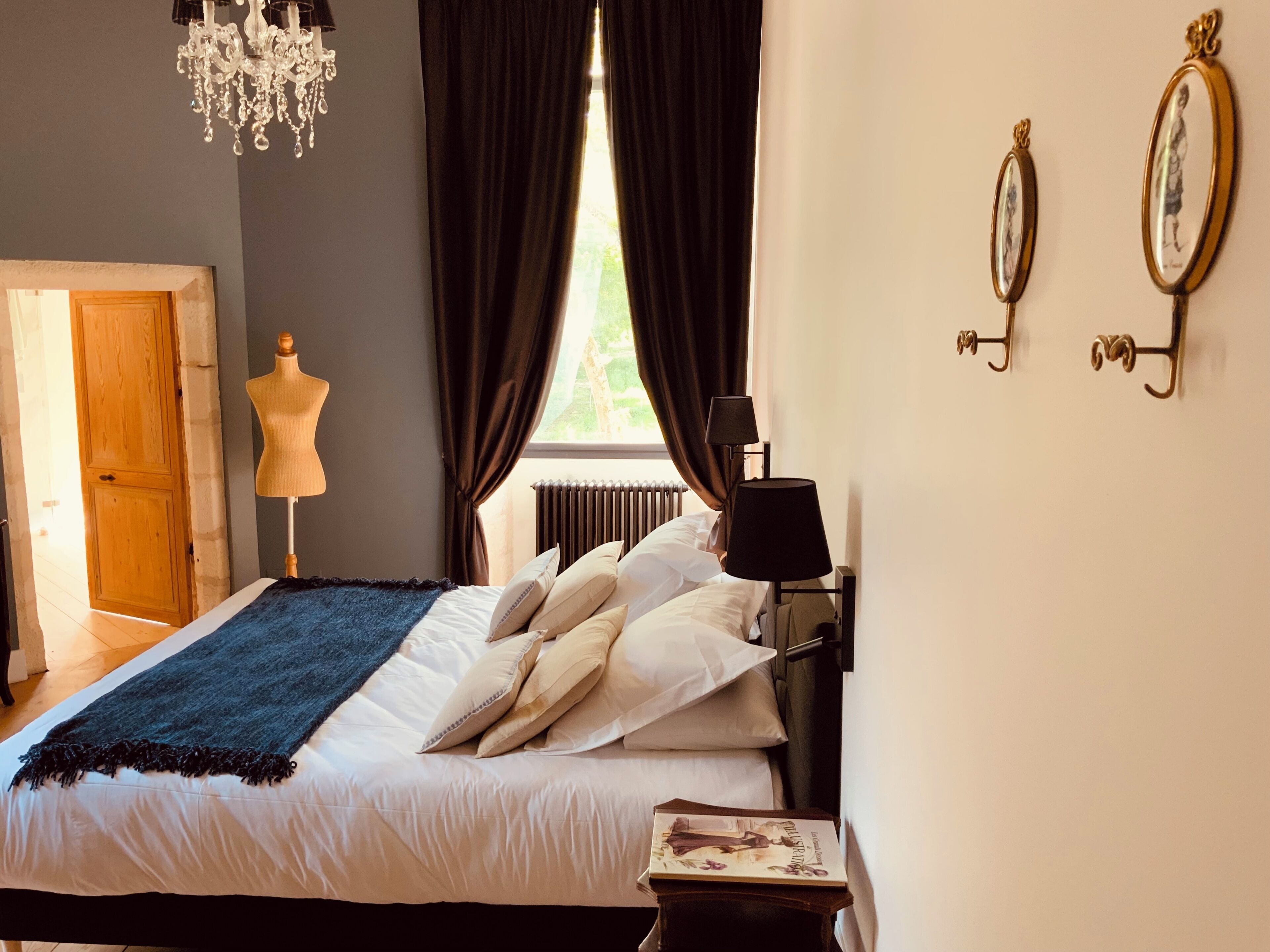 Habitación doble Deluxe, vista al jardín | Cortinas blackout y wifi gratis 