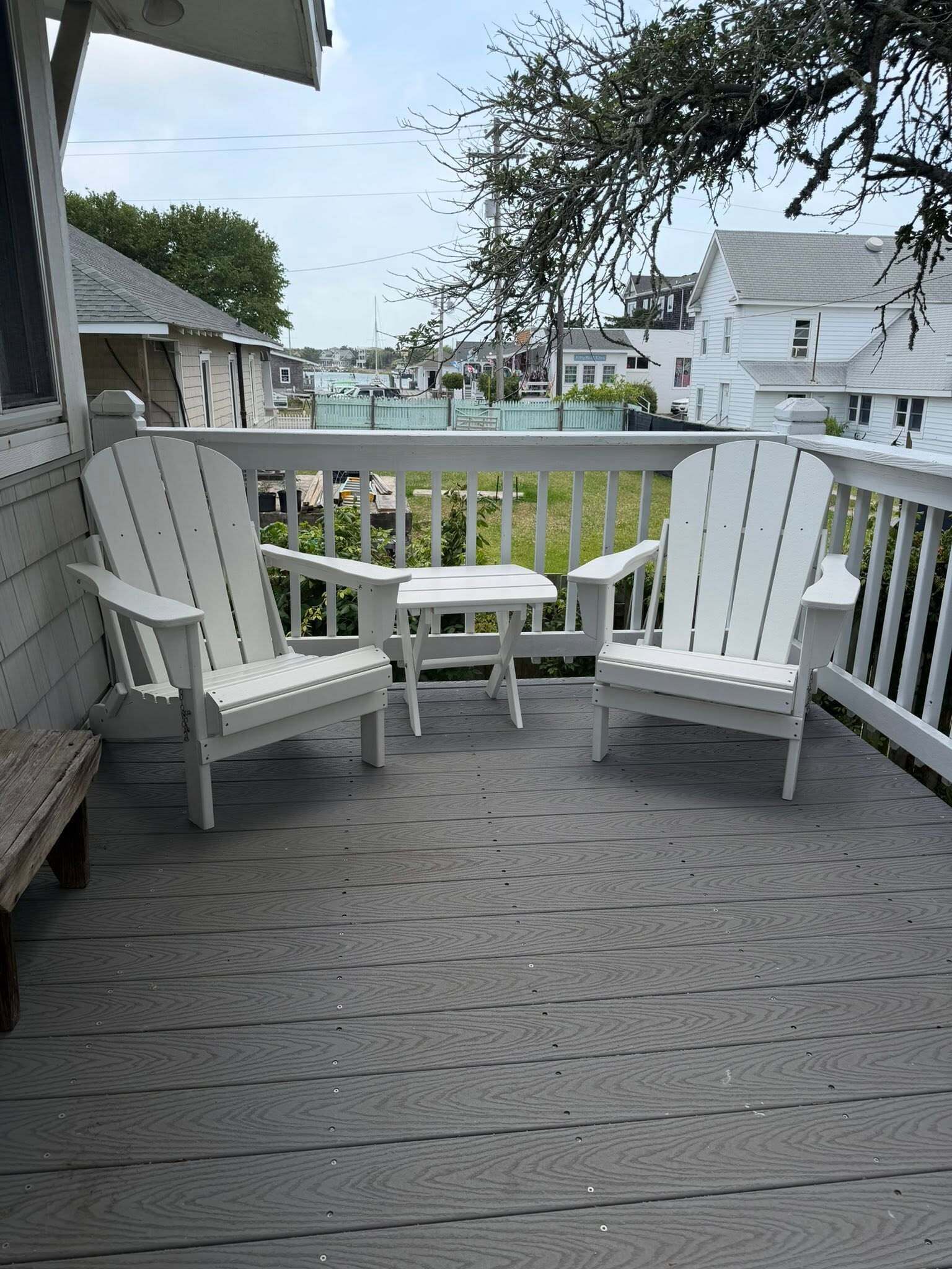Back Deck With Sunroom Access
