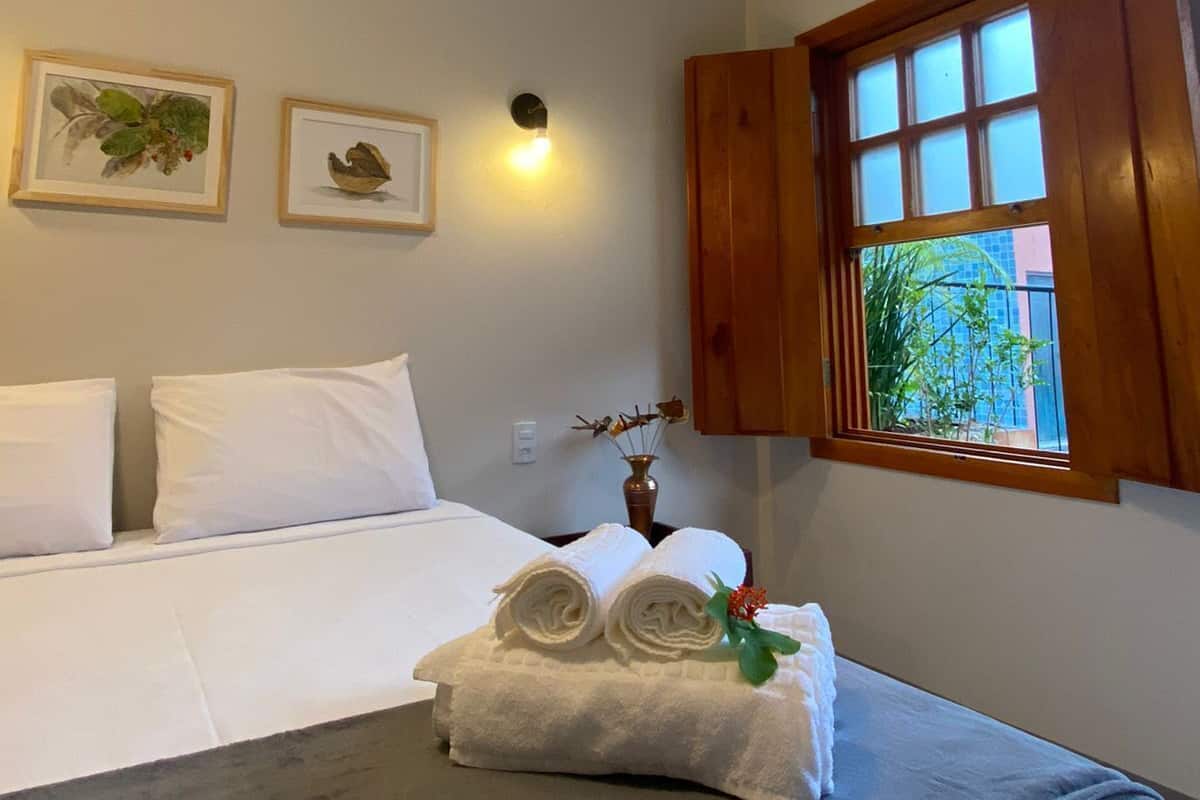 Basic Triple Room, Courtyard View | Wi-fi percuma 