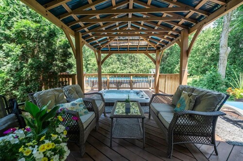 La-Datcha Cottage,Hot Tub,Sauna,Pool,20 AcresLand