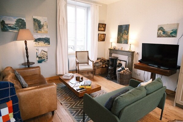 Living area - La Deminette – Votre Parenthèse Bourguignonne (Demigny)