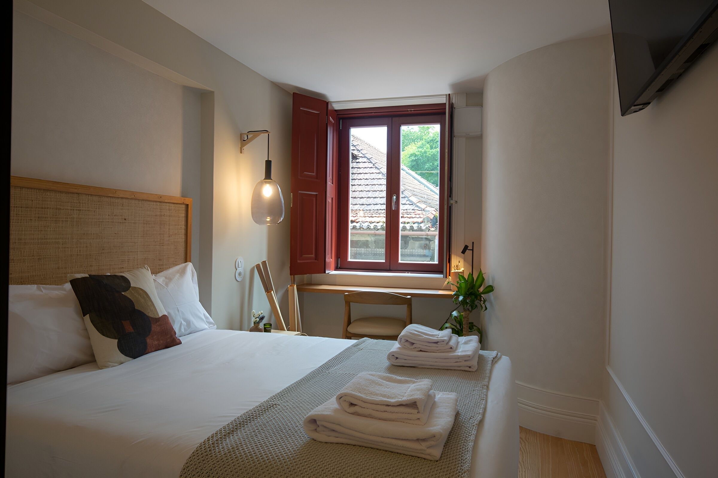 Estudio Confort, 1 cama Queen size, vista a la ciudad