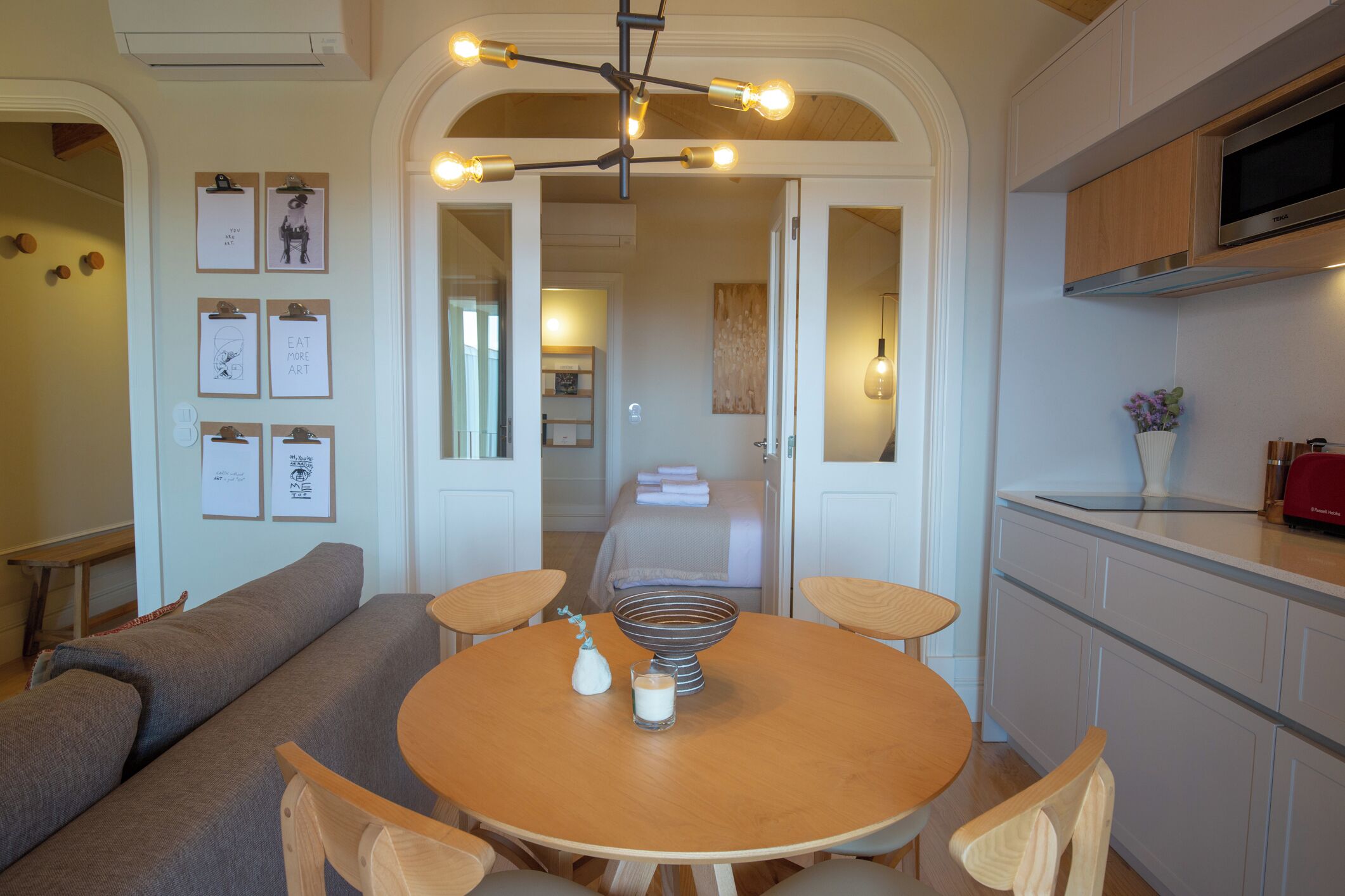 Appartement Confort, patio, vue ville | Intérieur