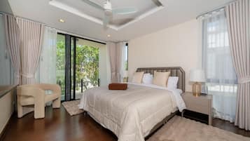 In-room safe, blackout curtains, iron/ironing board, free WiFi