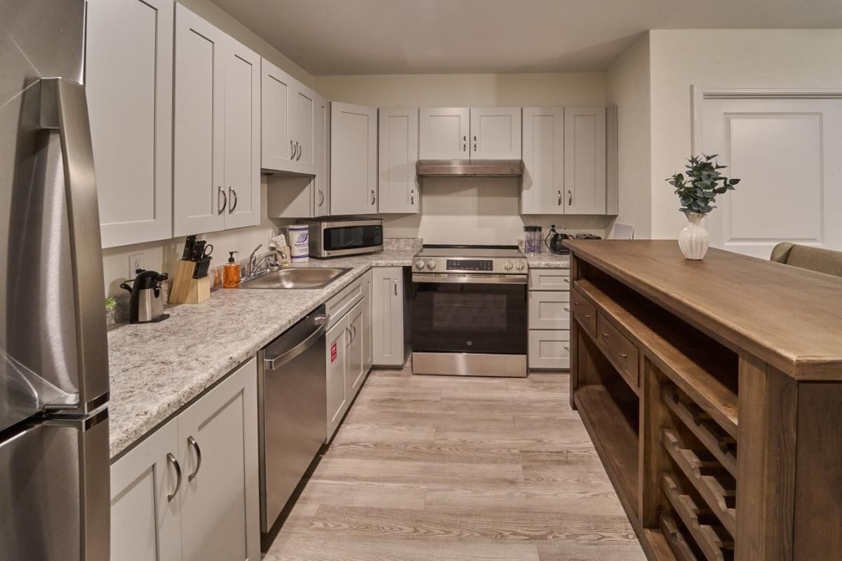 Condo, 1 grand lit et 1 canapé-lit (The Ruby 109) | Cuisine privée