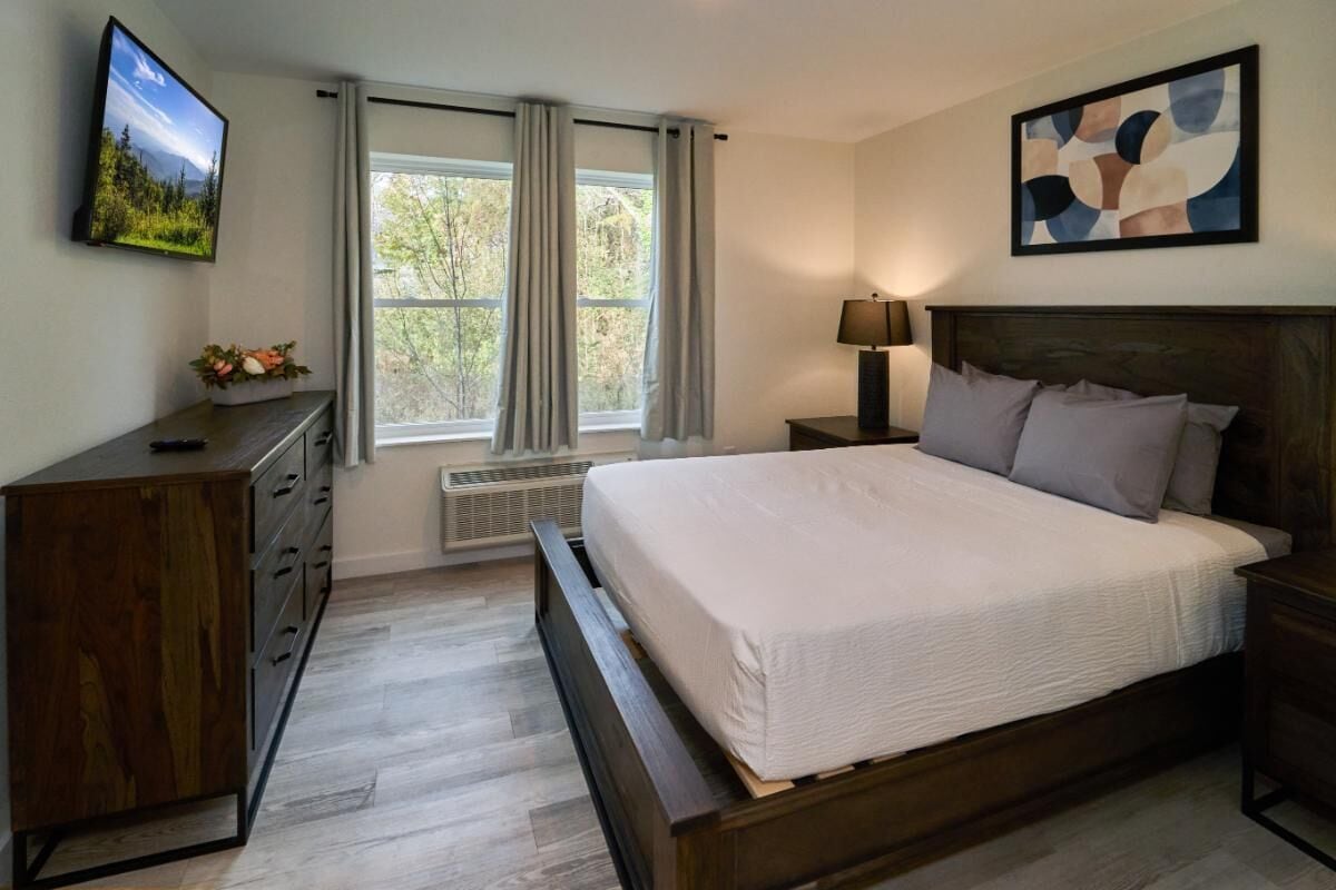 Apartment, 1 Queen-Bett und Schlafsofa (The Ruby 113) | 1 Schlafzimmer