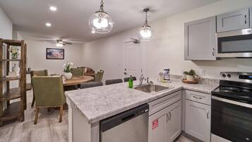 Condo, Multiple Beds (The Ruby 200) | Private kitchen