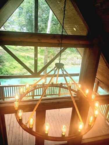 Waterfront Texas Cabin in a Magical Forest