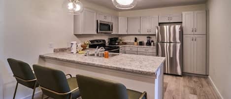 Condo, Multiple Beds (The Ruby 300) | Private kitchen