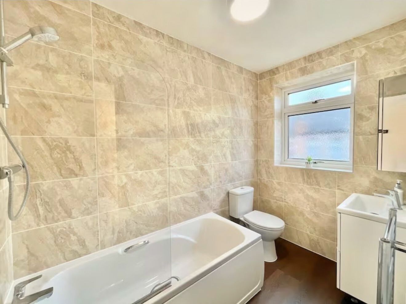 Towels, soap, toilet paper
